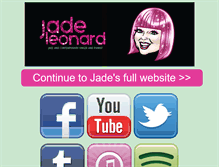 Tablet Screenshot of jadeleonard.com